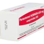 Paracetamol Normon 650 mg