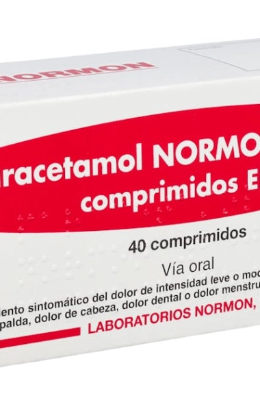 Paracetamol Normon 650 mg
