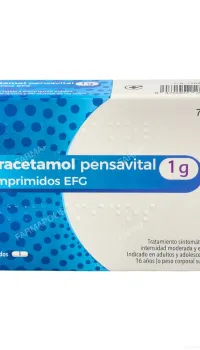 Paracetamol pensavital 1g
