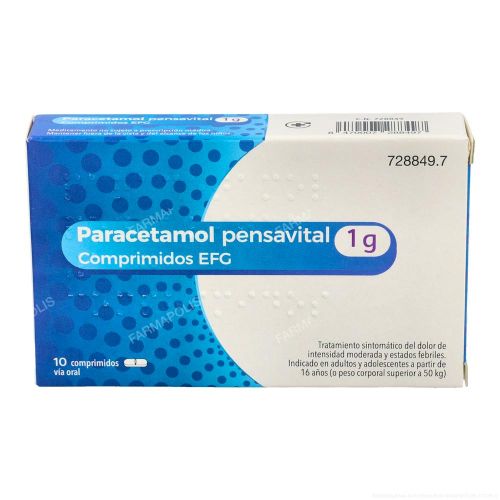  - Paracetamol para tratar los diferentes tipos de dolores, bajar la fiebre y calmar el malestar general. Válidos para el dolor de cabeza, de muelas, de boca en general, de regla, de espalda, golpes...