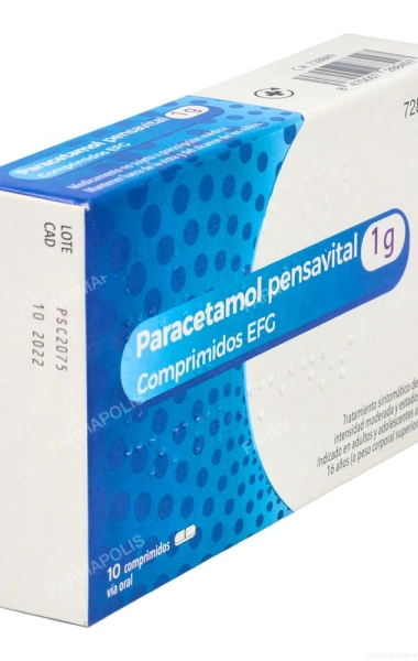 Paracetamol pensavital 1g