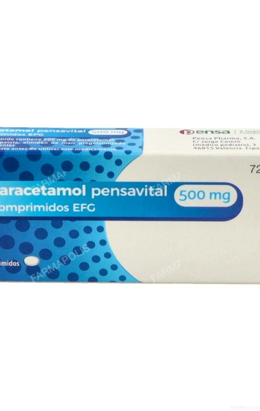 Paracetamol pensavital 500 mg Paracetamol pensavital 500 mg