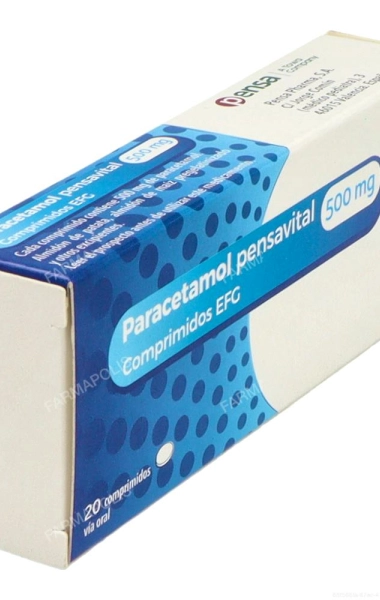Paracetamol pensavital 500 mg