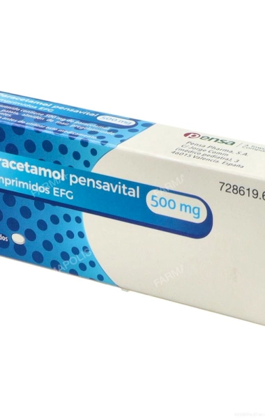 Paracetamol pensavital 500 mg