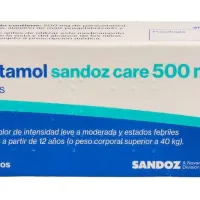 Paracetamol sandozcare 500 mg