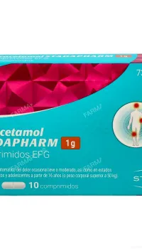 Paracetamol stadapharm 1g 10 comprimidos