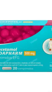 Paracetamol Stadapharm 500mg 20 comprimidos