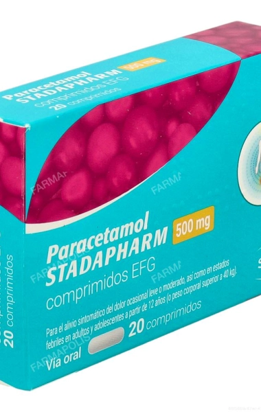 Paracetamol Stadapharm 500mg 20 comprimidos