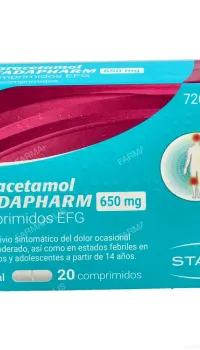 Paracetamol Stadapharm 650mg 