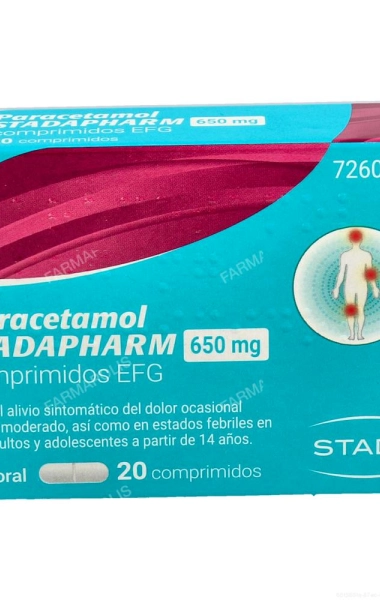 Paracetamol Stadapharm 650mg Paracetamol Stadapharm 650mg