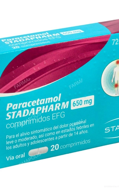 Paracetamol Stadapharm 650mg 
