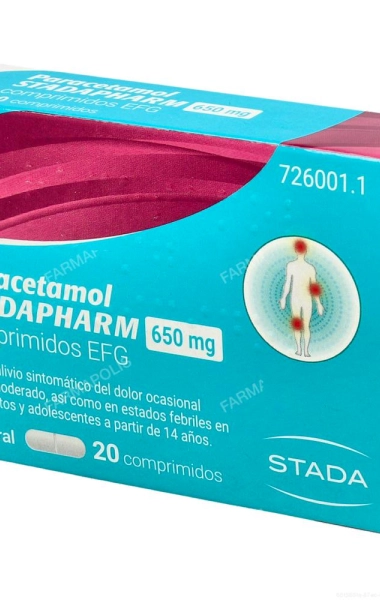Paracetamol Stadapharm 650mg 