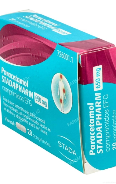 Paracetamol Stadapharm 650mg 