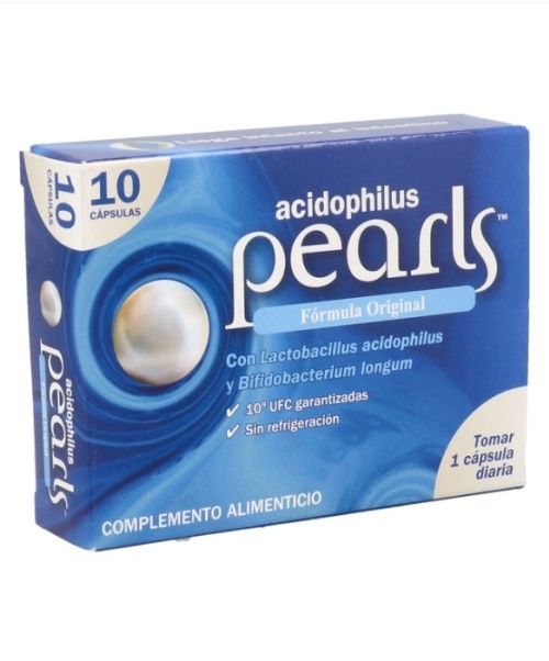 Pearls Acidophilus  - Probióticos para el equilibrio y refuerzo de la flora intestinal, contribuyendo así al bienestar del organismo.