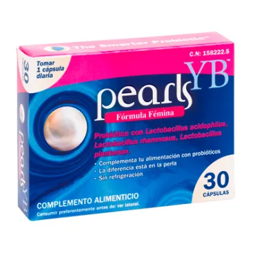  - Probióticos específicos para la flora íntima. Regenera la flora vaginal para evitar infecciones por bacterias u hongos.