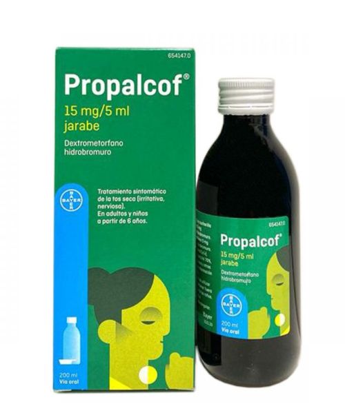 Propalcof 3mg/ml - Calma la tos y el picor de garganta. Válidas para la tos seca, nerviosa e irritativa.