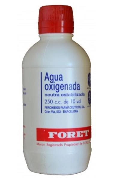 Agua oxigenada foret 3%