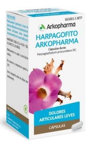 Arkocápsulas harpagofito (435 mg)