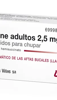Oralsone adultos 2.5 mg