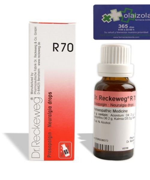 R70-PROSOPALGIN  - Es un medicamento homeopático indicado para neuralgias de todo tipo. Neuralgias del trigémino. Neuritis.
