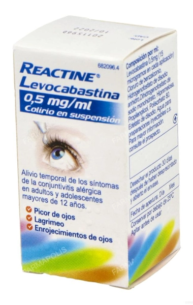 Reactine levocabastina 0.05%