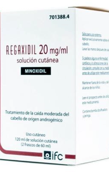 Regaxidil 20mg/ml.