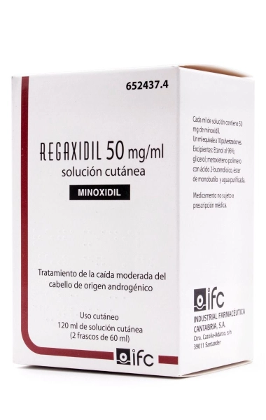 Regaxidil 50mg/ml.