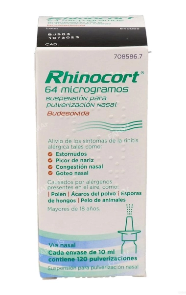 Rhinocort 64mcg pulverizador Rhinocort 64mcg pulverizador