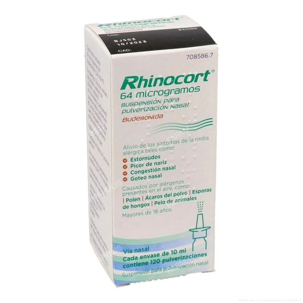 Rhinocort 64mcg pulverizador