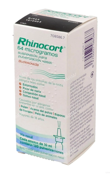 Rhinocort 64mcg pulverizador