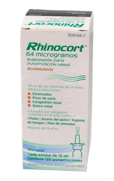 Rhinocort 64mcg pulverizador