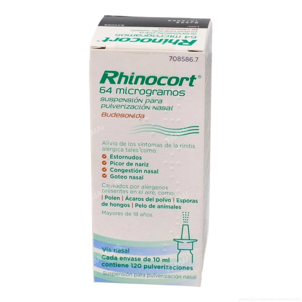 Rhinocort 64mcg pulverizador