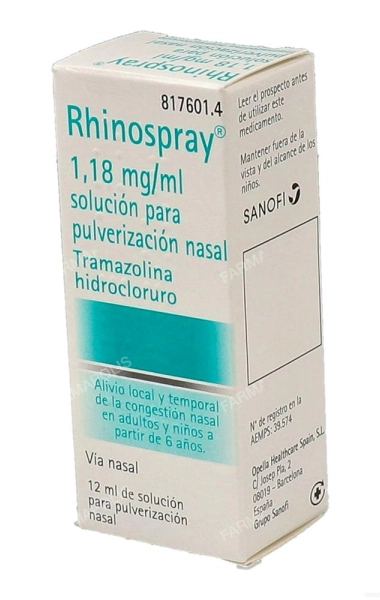 Rhinospray 1,18 mg/ ml
