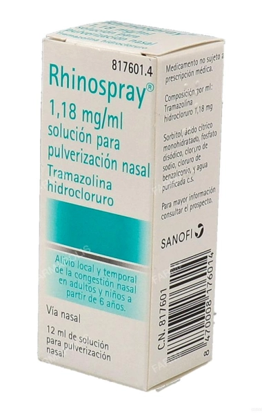 Rhinospray 1,18 mg/ ml