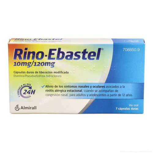  - Alivia los síntomas nasales y oculares asociados a la rinitis alérgica estacional, cuando se acompaña de congestión nasal.