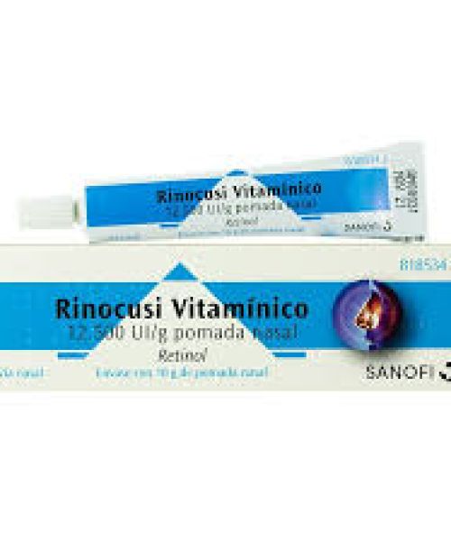 Rinocusi vitamínico - Pomada nasal para reparar las irritaciones causadas por la mucosidad.