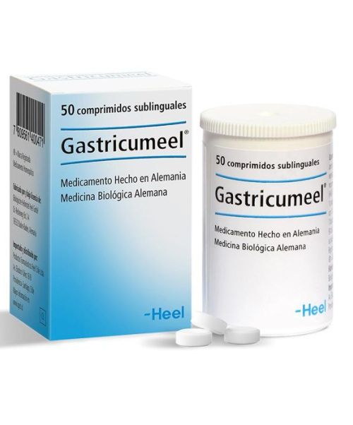 Gastricumeel  - Es un medicamento homeopático especialmente indicado para gastritis, ardor, dolor de estómago.