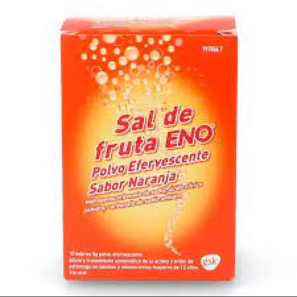 Sal de fruta ENO naranja