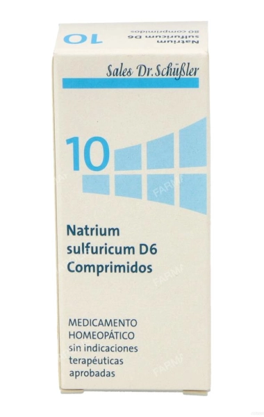 Sal de Schüssler Nº 10 Natrium sulfuricum Sal de Schüssler Nº 10 Natrium sulfuricum