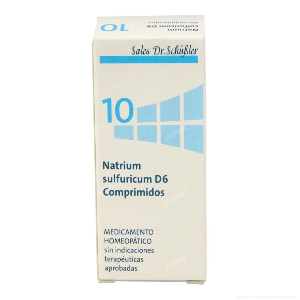 Sal de Schüssler Nº 10 Natrium sulfuricum Sal de Schüssler Nº 10 Natrium sulfuricum