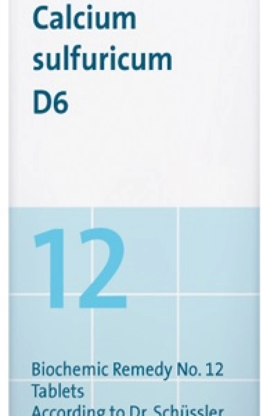 Sal de Schüssler Nº 12 Calcium sulfuricum 