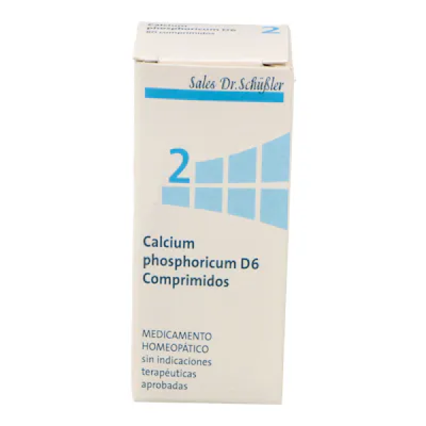 Sal de Schüssler Nº 2 Calcium phosphoricum D6 Sal de Schüssler Nº 2 Calcium phosphoricum D6