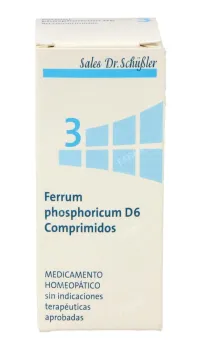 Sal de Schüssler Nº 3 Ferrum phosphoricum 