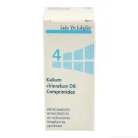Sal de Schüssler Nº 4 Kalium Chloratum D6