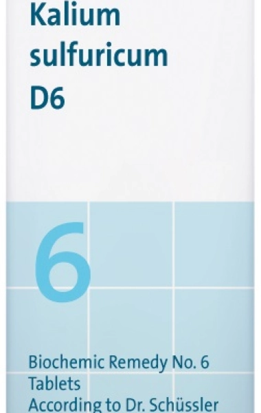 Sal de Schüssler Nº 6 Kalium sulfuricum 