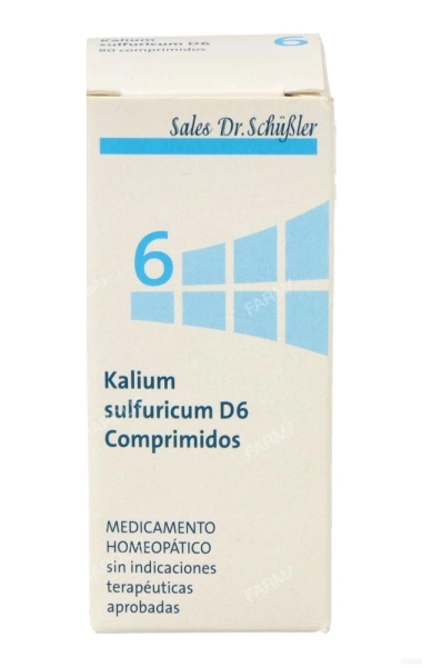 Sal de Schüssler Nº 6 Kalium sulfuricum 