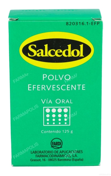 Salcedol polvo oral