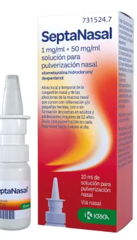 Septanasal 1mg/ml + 50mg/ml