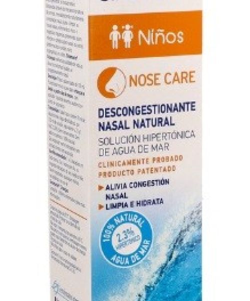 Sinomarin Niños - Agua de mar que sirve para descongestionar la nariz en procesos catarrales y gripales. Apto a partir de 6 meses de edad.<br>