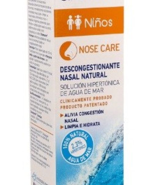 Sinomarin Niños - Agua de mar que sirve para descongestionar la nariz en procesos catarrales y gripales. Apto a partir de 6 meses de edad.